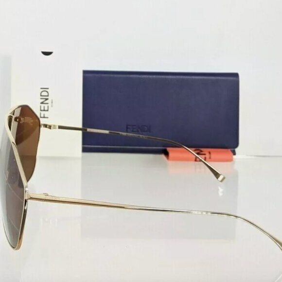 Authentic Fendi Gold Unisex Sunglasses - Picture 6 of 6